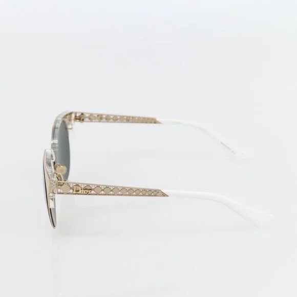 Christian Dior Sunglasses Plastic Gold J5GDC Auth display picture 1